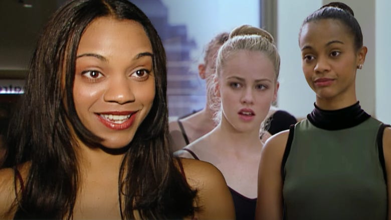 'Center Stage' Turns 25! On Set With Zoe Saldaña and Amanda Schull | ET Vault Unlocked