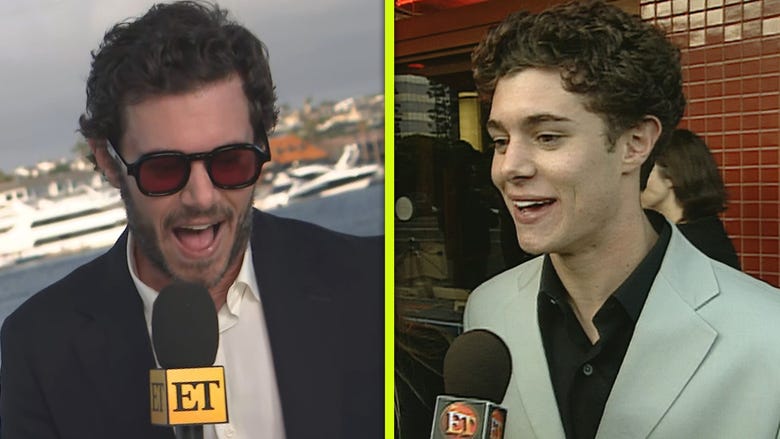 Watch Adam Brody Freak Out While Watching First ET Interview (Exclusive)